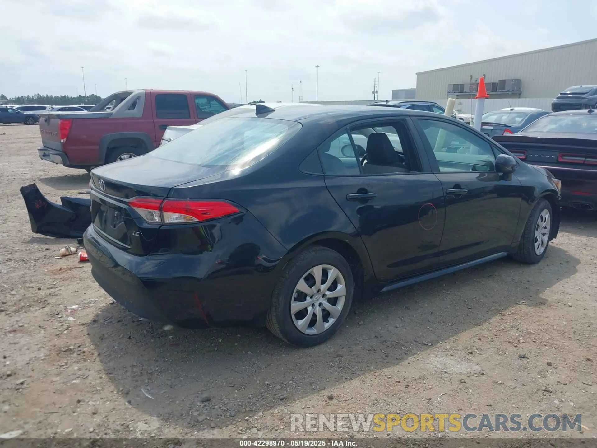 4 fotografías del automóvil dañado 5YFB4MDEXPP057199 TOYOTA COROLLA 2023