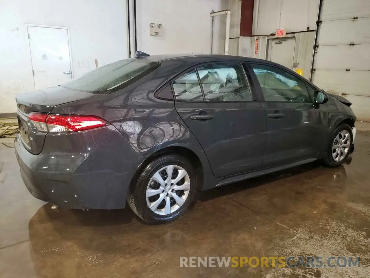 3 fotografías del automóvil dañado 5YFB4MDEXPP058353 TOYOTA COROLLA 2023