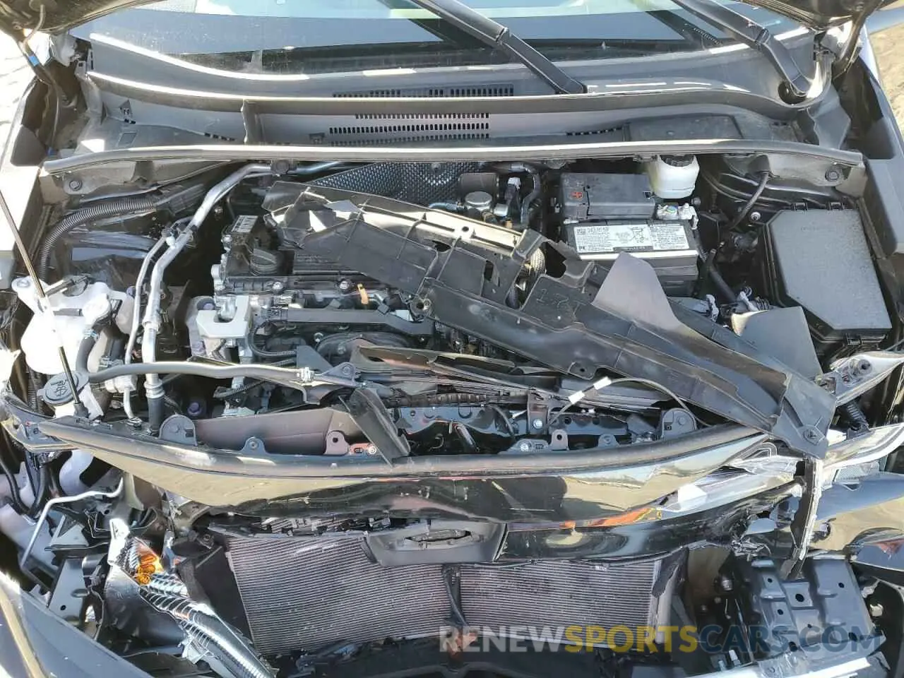 11 fotografías del automóvil dañado 5YFB4MDEXPP059941 TOYOTA COROLLA 2023