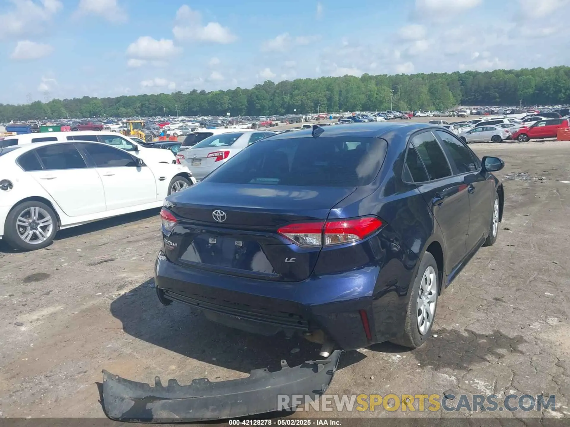 4 fotografías del automóvil dañado 5YFB4MDEXPP063973 TOYOTA COROLLA 2023