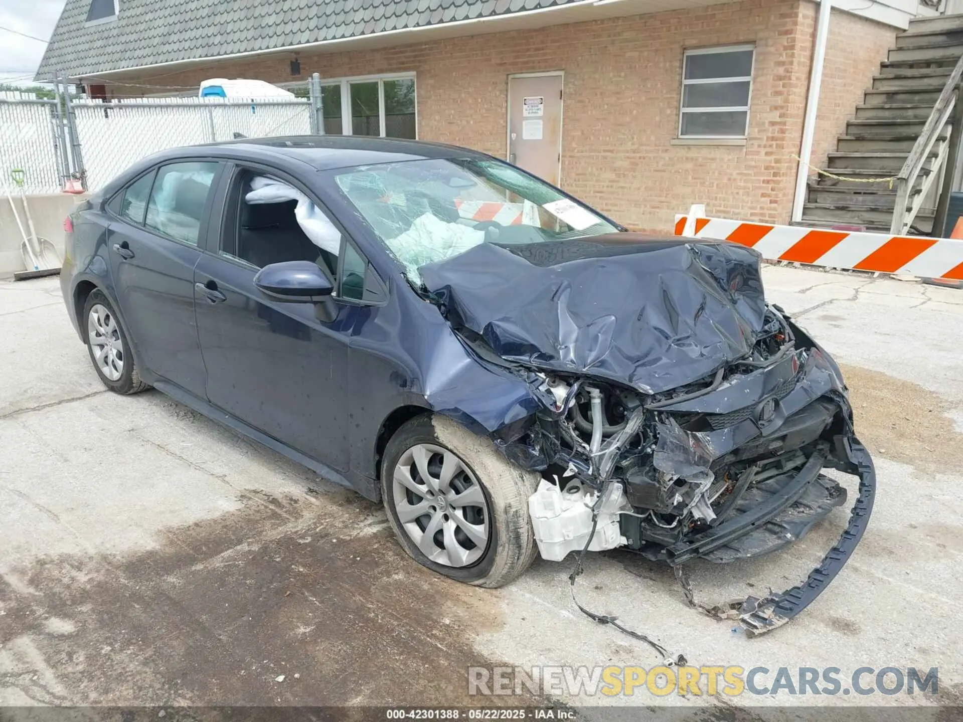 1 fotografías del automóvil dañado 5YFB4MDEXPP066663 TOYOTA COROLLA 2023