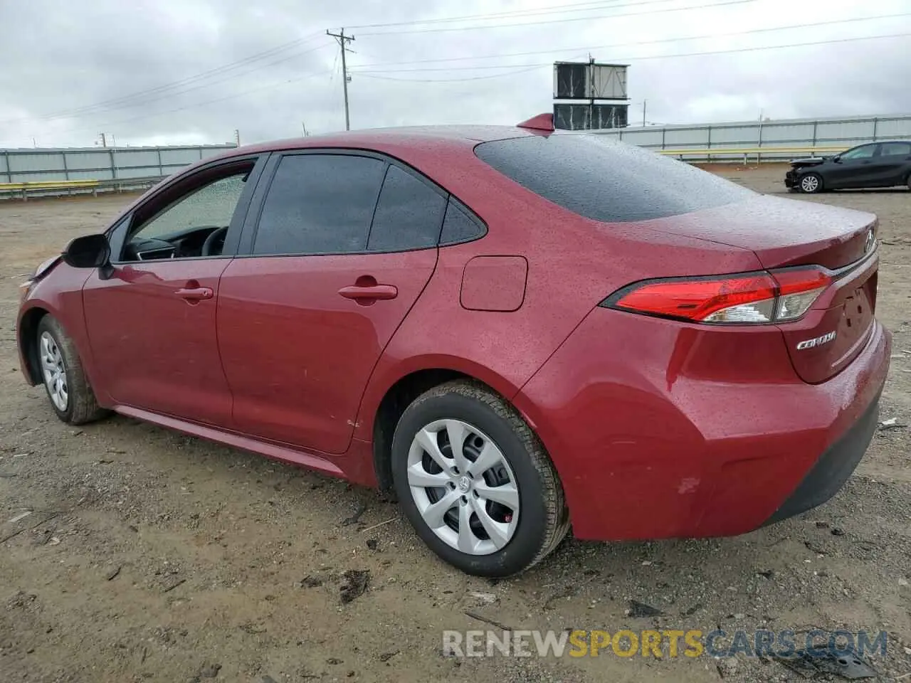 2 fotografías del automóvil dañado 5YFB4MDEXPP068557 TOYOTA COROLLA 2023