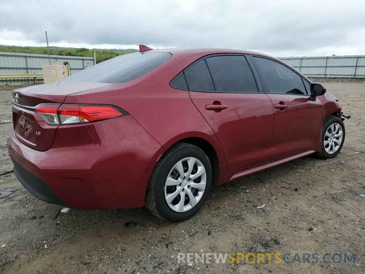 3 fotografías del automóvil dañado 5YFB4MDEXPP068557 TOYOTA COROLLA 2023