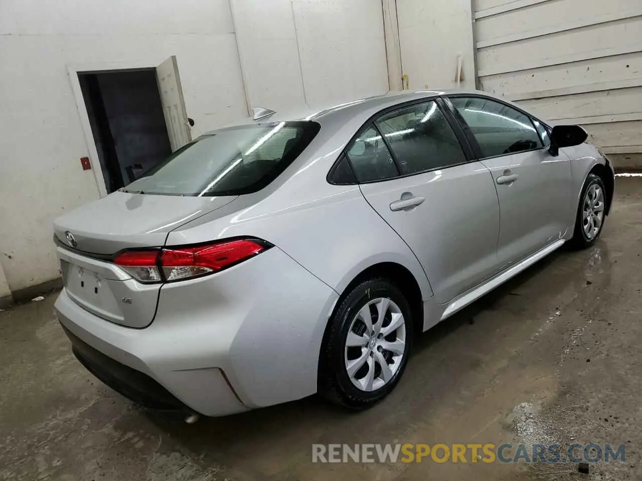 3 fotografías del automóvil dañado 5YFB4MDEXPP070065 TOYOTA COROLLA 2023