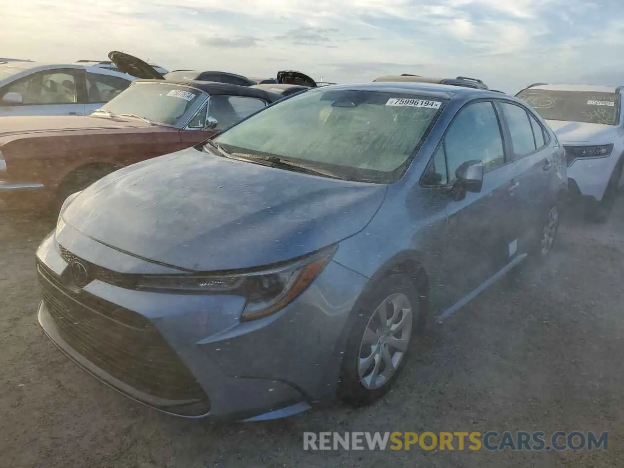 1 fotografías del automóvil dañado 5YFB4MDEXPP075833 TOYOTA COROLLA 2023