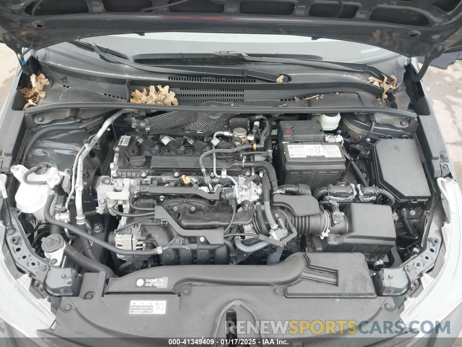 10 fotografías del automóvil dañado 5YFB4MDEXPP079638 TOYOTA COROLLA 2023