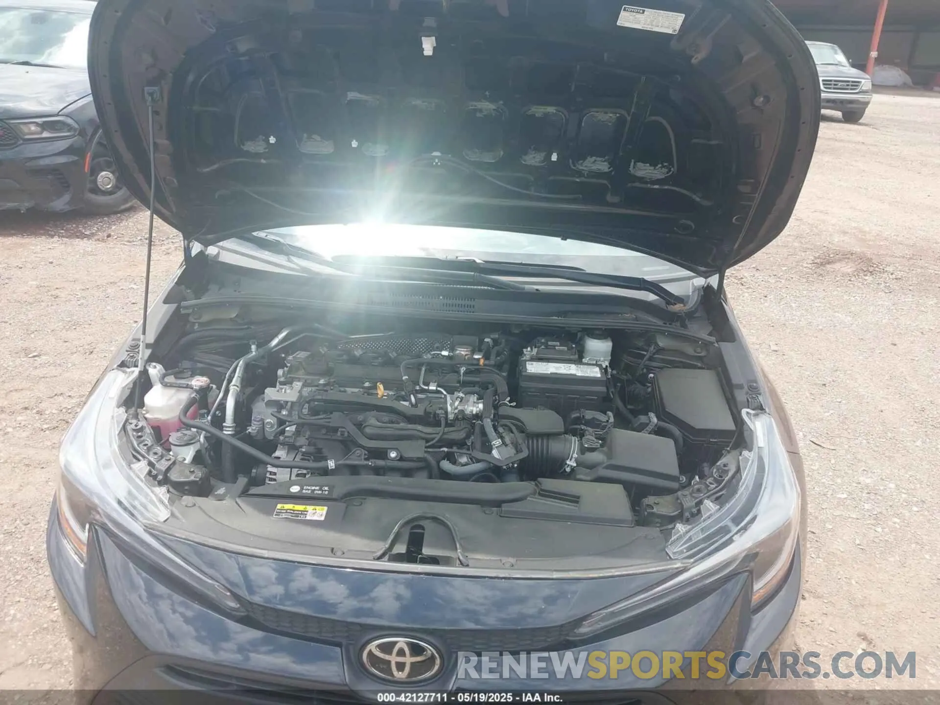 10 fotografías del automóvil dañado 5YFB4MDW3PP004165 TOYOTA COROLLA 2023