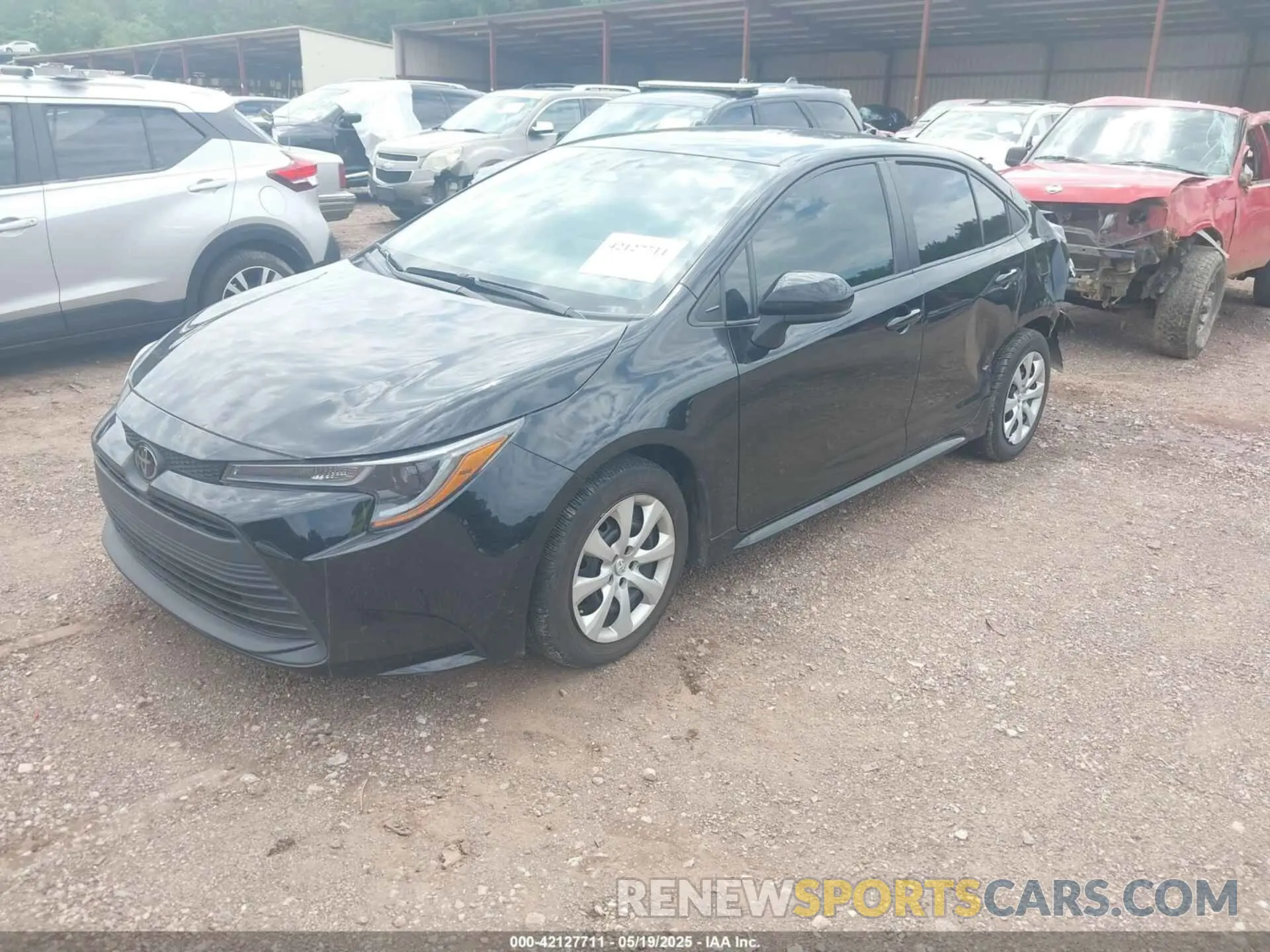 2 fotografías del automóvil dañado 5YFB4MDW3PP004165 TOYOTA COROLLA 2023