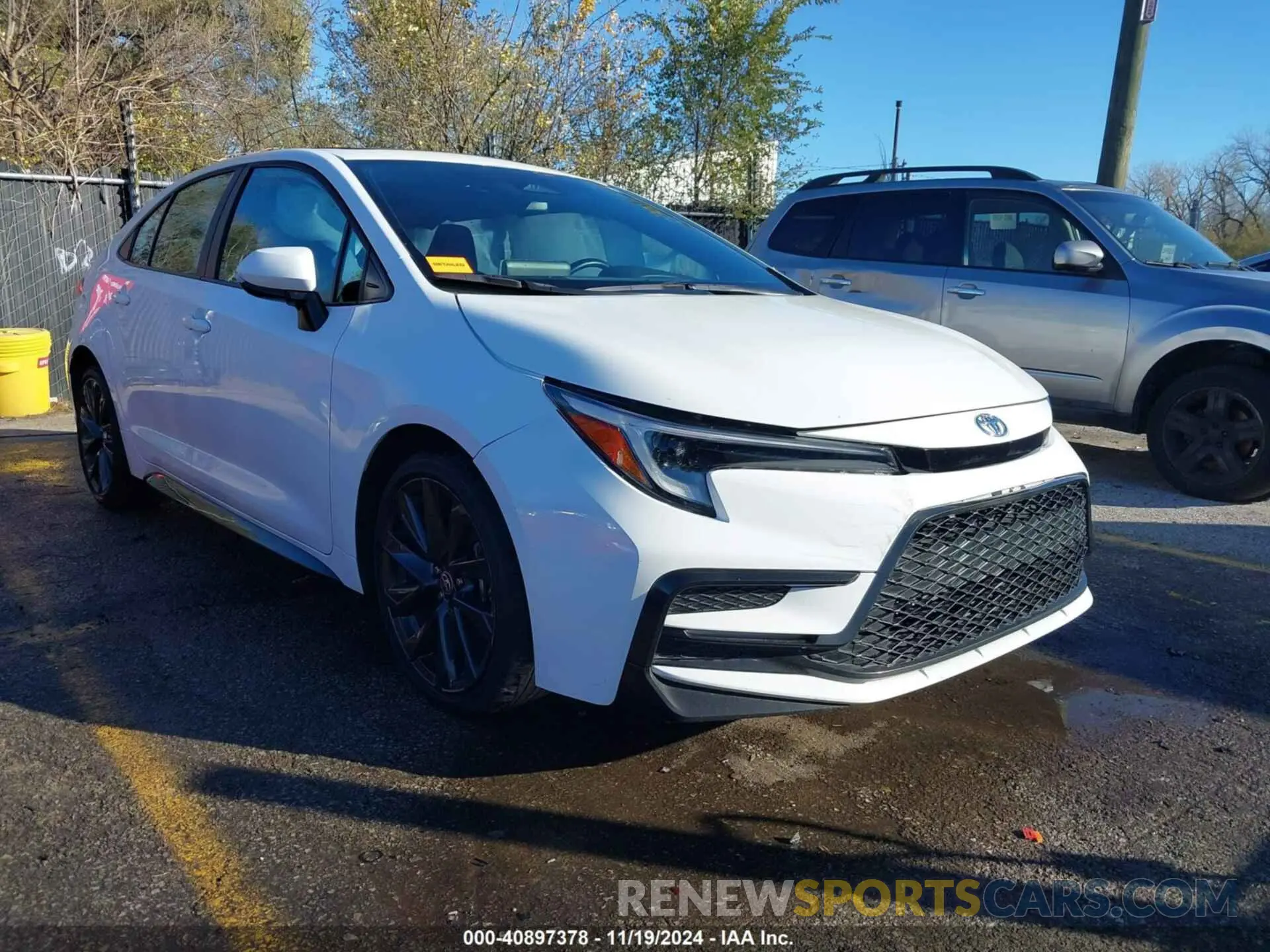 1 fotografías del automóvil dañado 5YFP4MCE0PP142334 TOYOTA COROLLA 2023