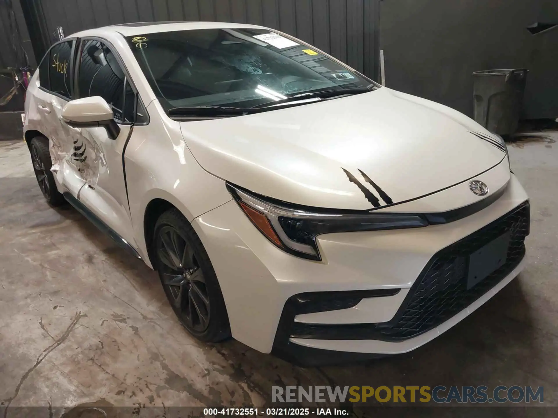 1 fotografías del automóvil dañado 5YFP4MCE0PP151910 TOYOTA COROLLA 2023