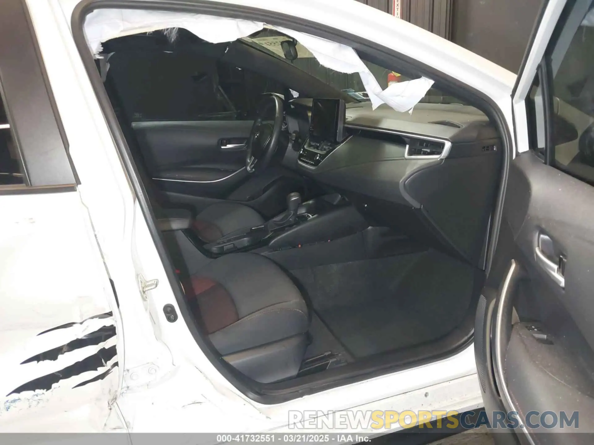 5 fotografías del automóvil dañado 5YFP4MCE0PP151910 TOYOTA COROLLA 2023