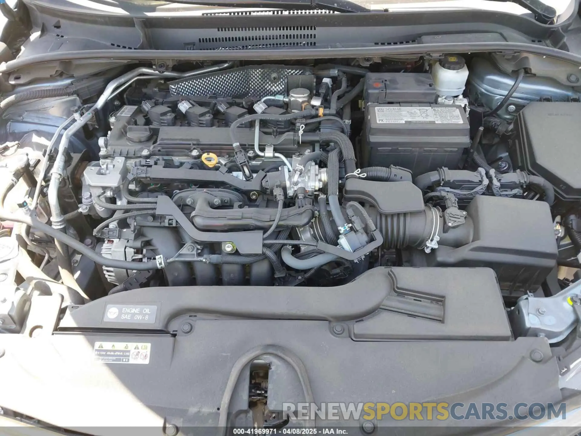 10 fotografías del automóvil dañado 5YFP4MCE0PP153818 TOYOTA COROLLA 2023