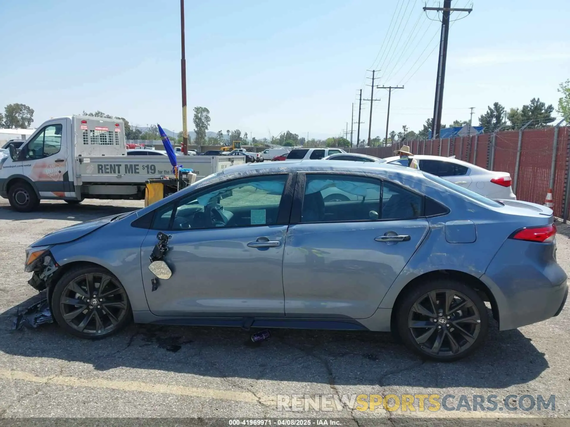 13 fotografías del automóvil dañado 5YFP4MCE0PP153818 TOYOTA COROLLA 2023