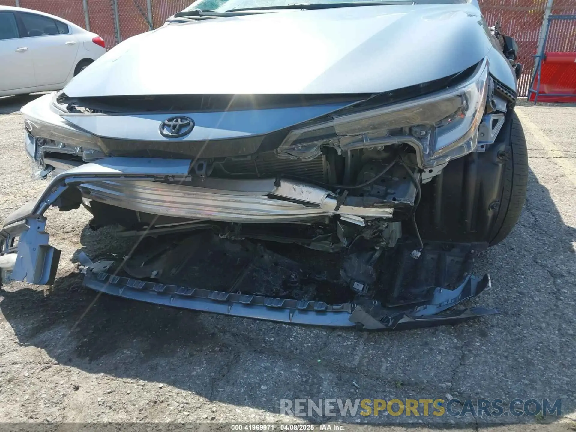 6 fotografías del automóvil dañado 5YFP4MCE0PP153818 TOYOTA COROLLA 2023
