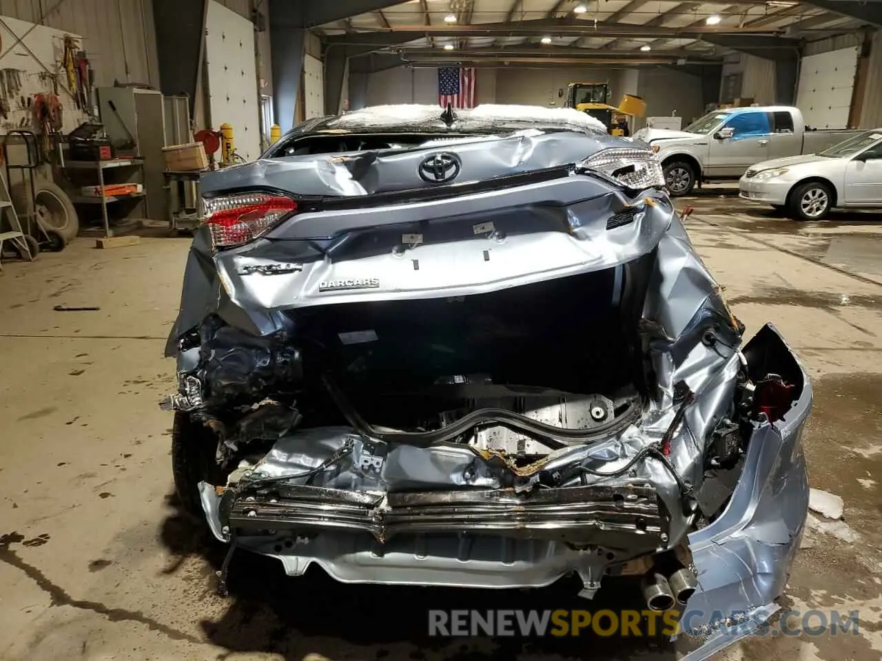 6 fotografías del automóvil dañado 5YFP4MCE1PP160955 TOYOTA COROLLA 2023