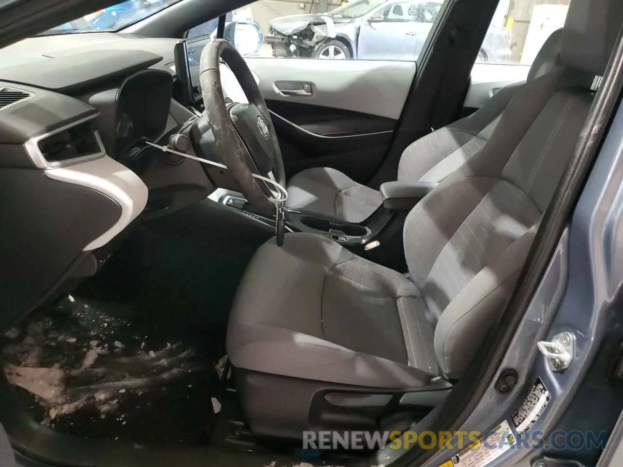 7 fotografías del automóvil dañado 5YFP4MCE1PP160955 TOYOTA COROLLA 2023