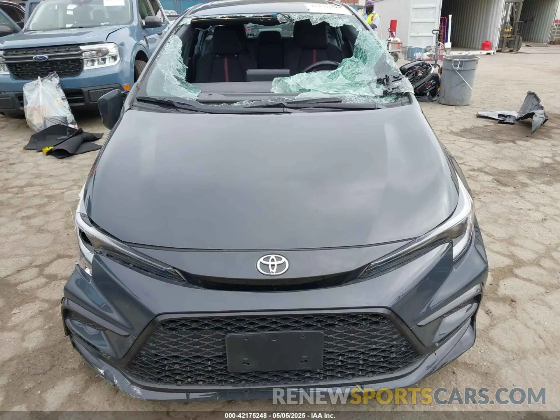12 fotografías del automóvil dañado 5YFP4MCE1PP164486 TOYOTA COROLLA 2023