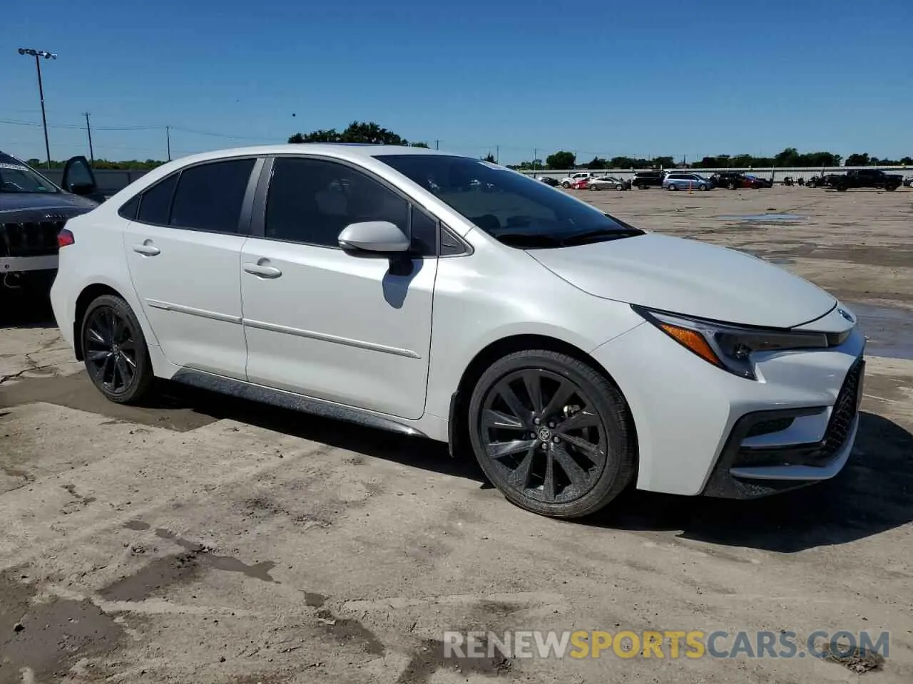 4 fotografías del automóvil dañado 5YFP4MCE2PP140035 TOYOTA COROLLA 2023