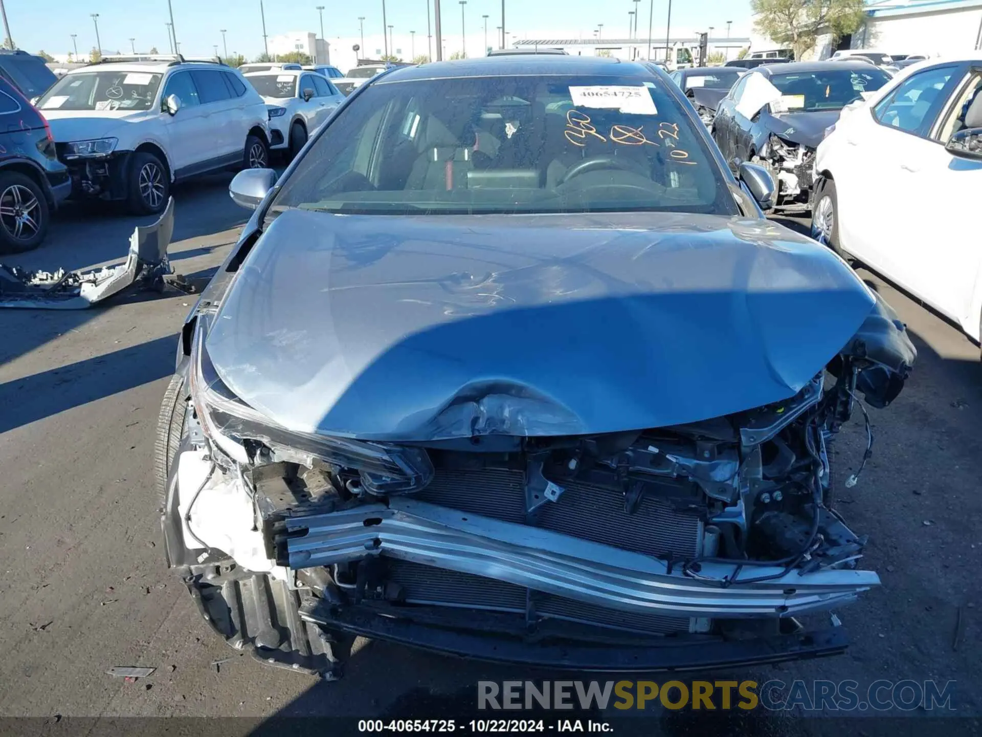 13 fotografías del automóvil dañado 5YFP4MCE2PP151553 TOYOTA COROLLA 2023