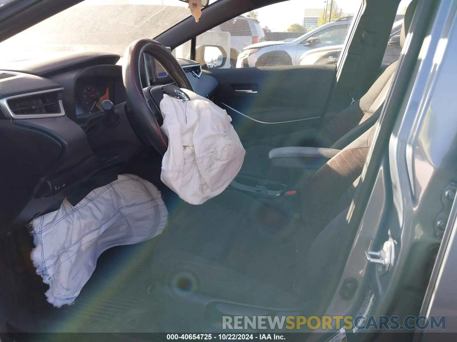 5 fotografías del automóvil dañado 5YFP4MCE2PP151553 TOYOTA COROLLA 2023
