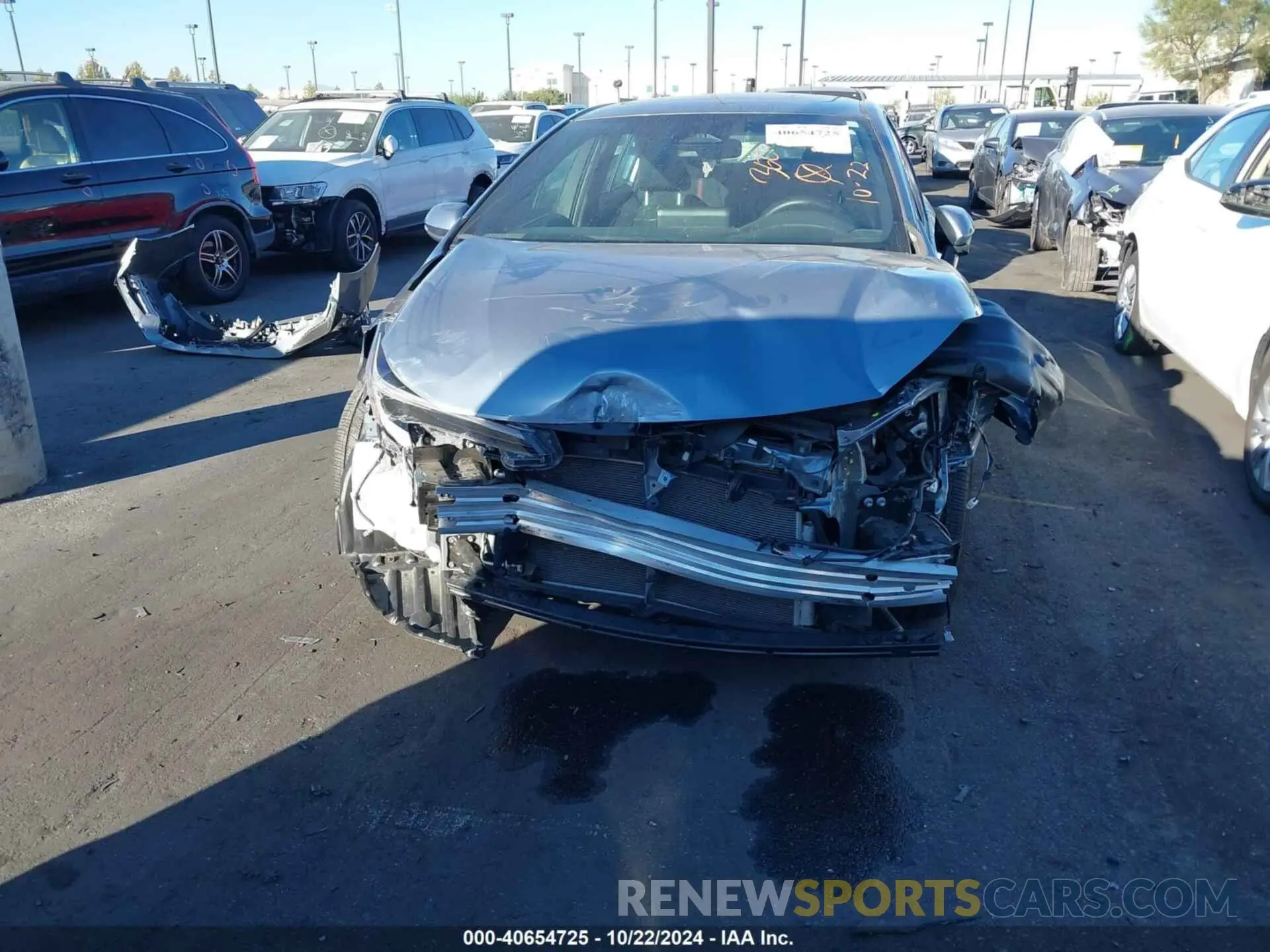 6 fotografías del automóvil dañado 5YFP4MCE2PP151553 TOYOTA COROLLA 2023