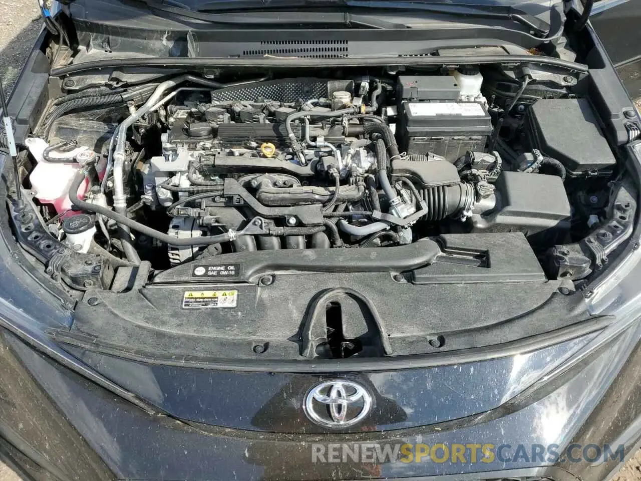 11 fotografías del automóvil dañado 5YFP4MCE3PP146734 TOYOTA COROLLA 2023
