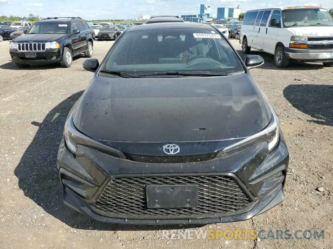 5 fotografías del automóvil dañado 5YFP4MCE3PP146734 TOYOTA COROLLA 2023