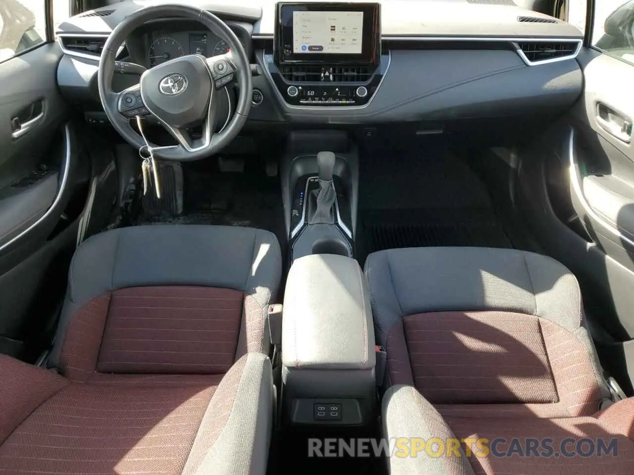 8 fotografías del automóvil dañado 5YFP4MCE3PP146734 TOYOTA COROLLA 2023