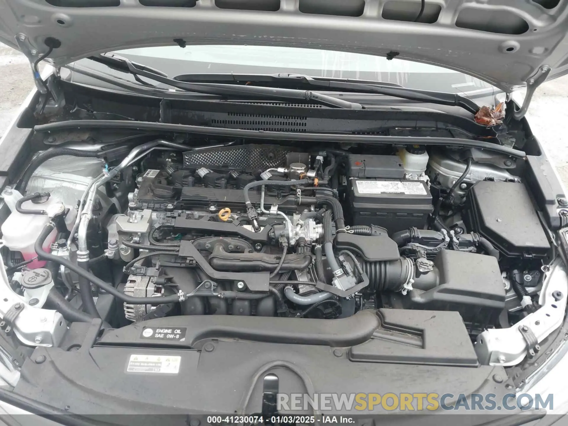 10 fotografías del automóvil dañado 5YFP4MCE5PP165575 TOYOTA COROLLA 2023