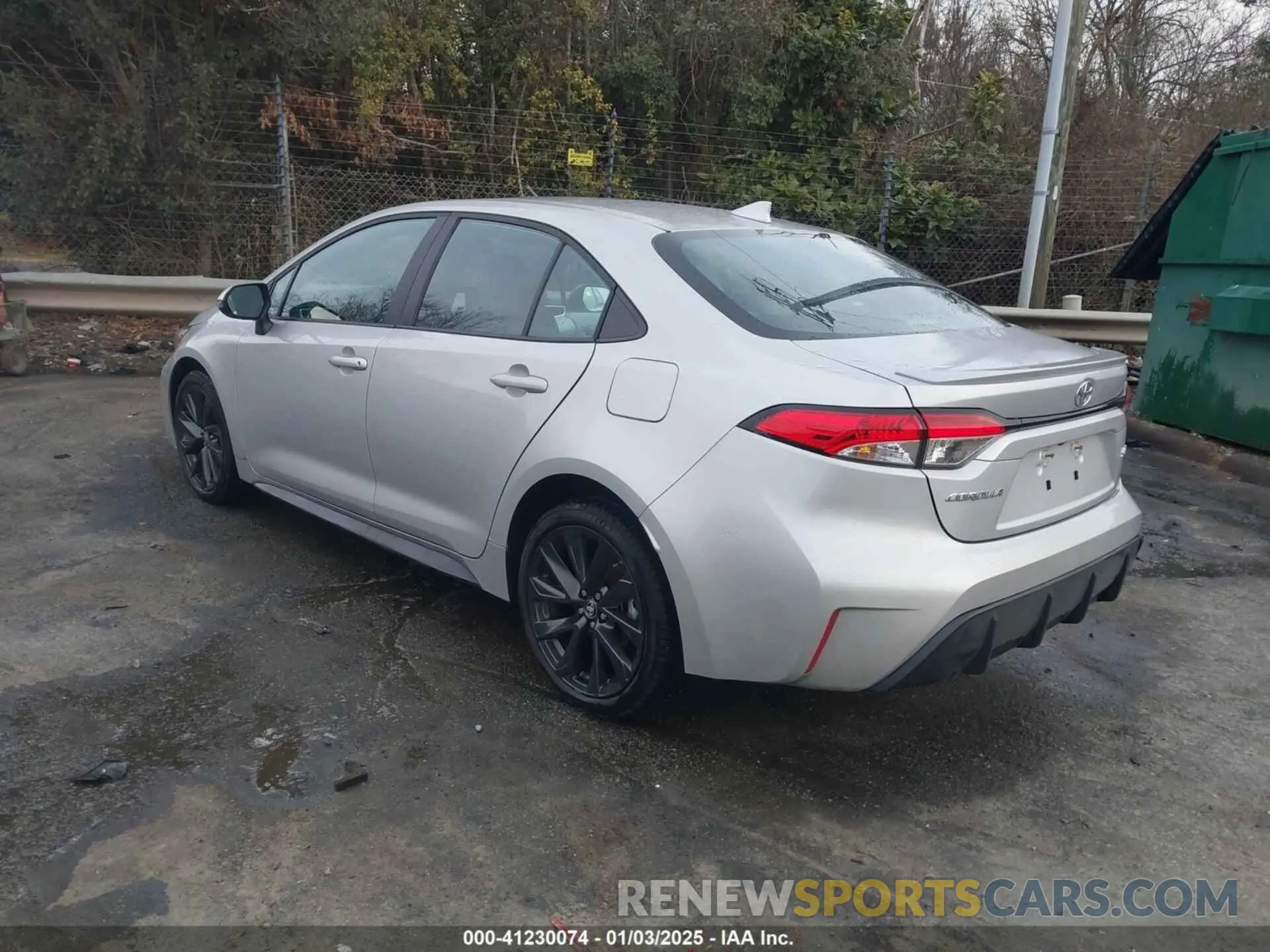 3 fotografías del automóvil dañado 5YFP4MCE5PP165575 TOYOTA COROLLA 2023