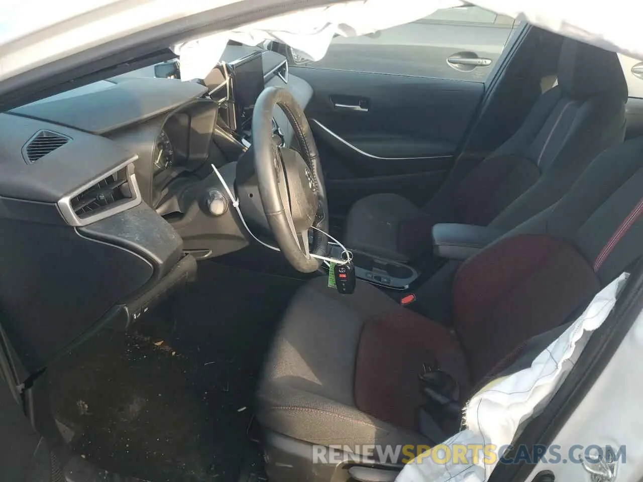 7 fotografías del automóvil dañado 5YFP4MCE6PP140300 TOYOTA COROLLA 2023