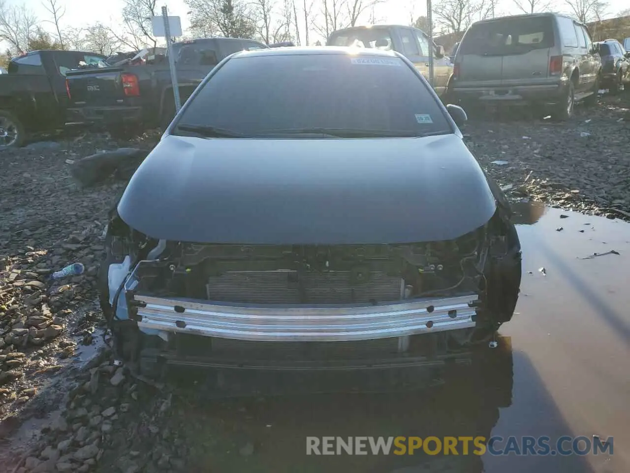 5 fotografías del automóvil dañado 5YFP4MCE6PP168419 TOYOTA COROLLA 2023