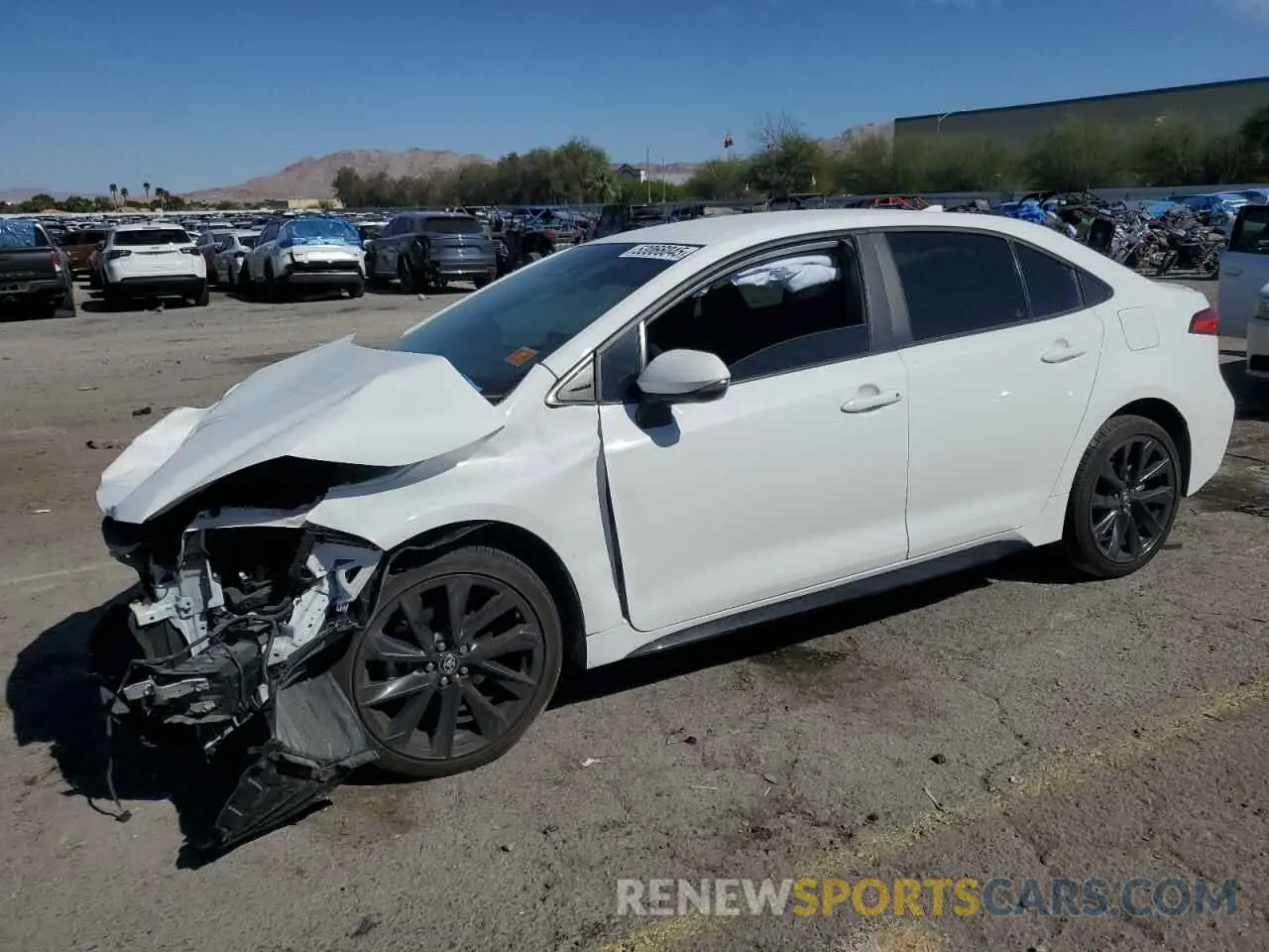1 fotografías del automóvil dañado 5YFS4MCE0PP144840 TOYOTA COROLLA 2023