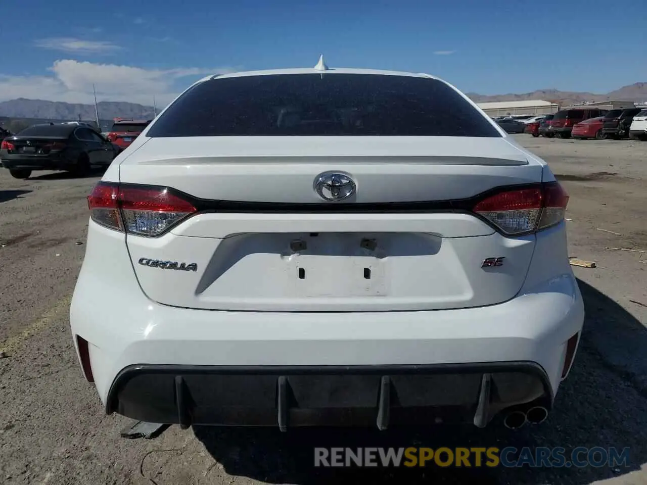 6 fotografías del automóvil dañado 5YFS4MCE0PP144840 TOYOTA COROLLA 2023