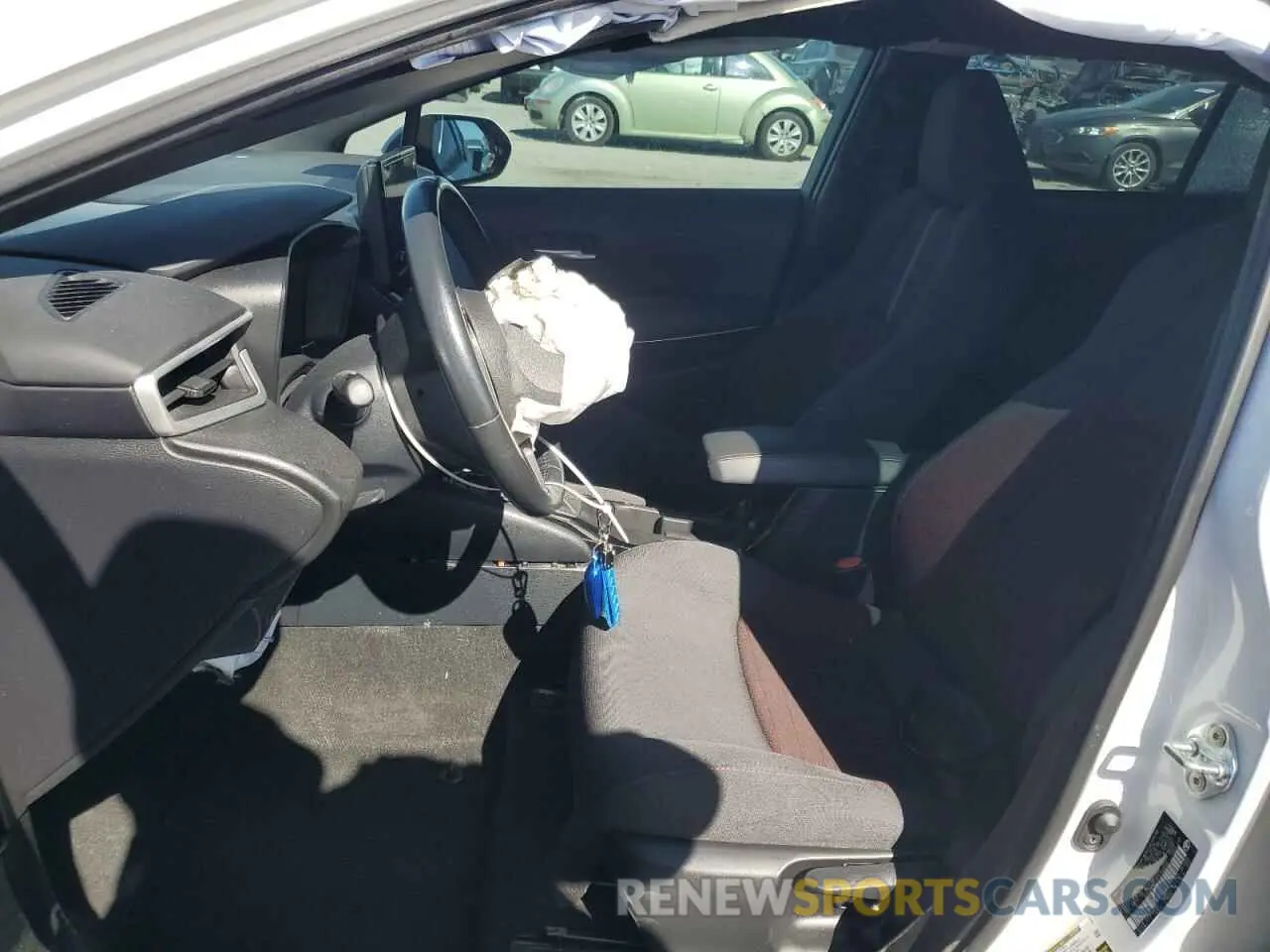 7 fotografías del automóvil dañado 5YFS4MCE0PP144840 TOYOTA COROLLA 2023