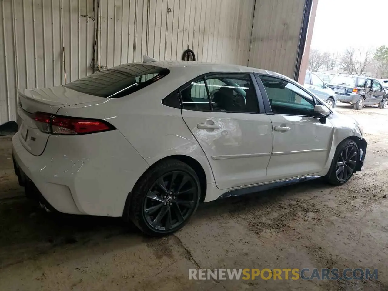 3 fotografías del automóvil dañado 5YFS4MCE0PP145311 TOYOTA COROLLA 2023