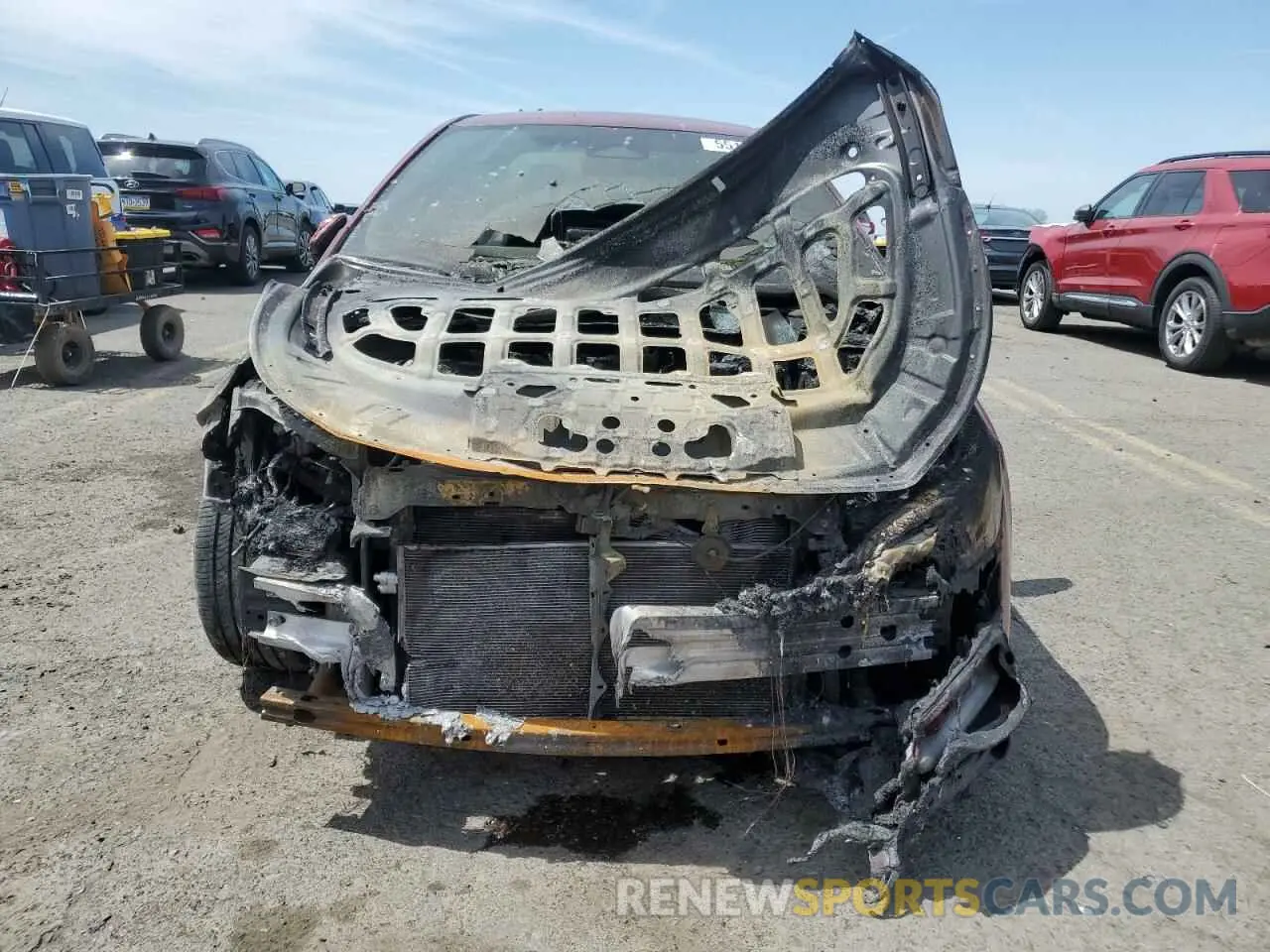 5 fotografías del automóvil dañado 5YFS4MCE0PP147169 TOYOTA COROLLA 2023