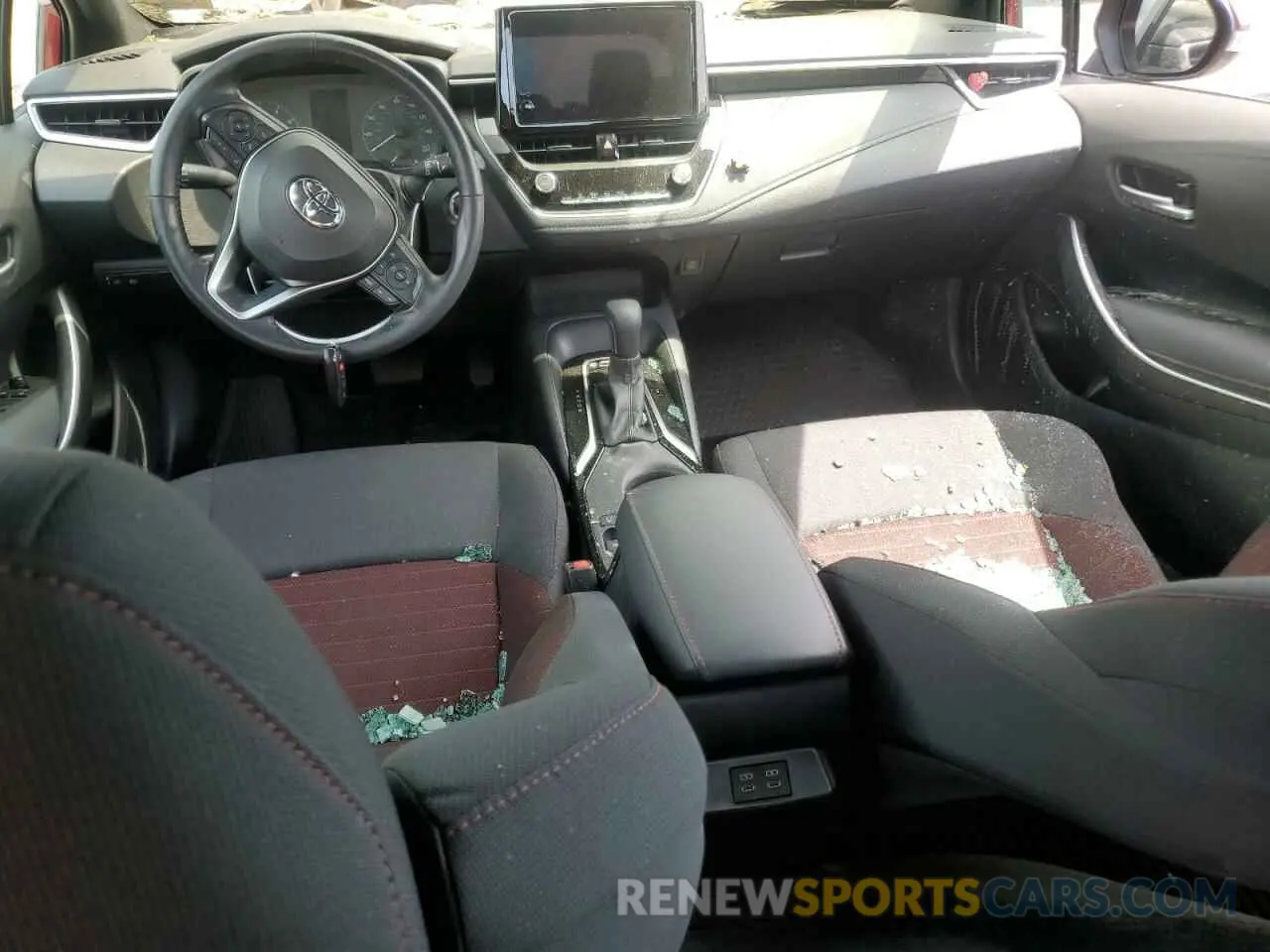 8 fotografías del automóvil dañado 5YFS4MCE0PP147169 TOYOTA COROLLA 2023
