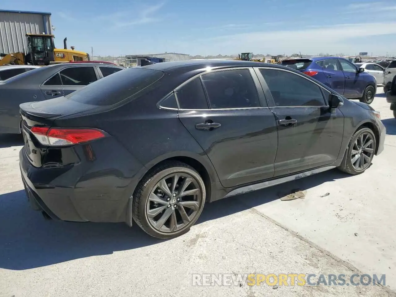 3 fotografías del automóvil dañado 5YFS4MCE0PP154512 TOYOTA COROLLA 2023