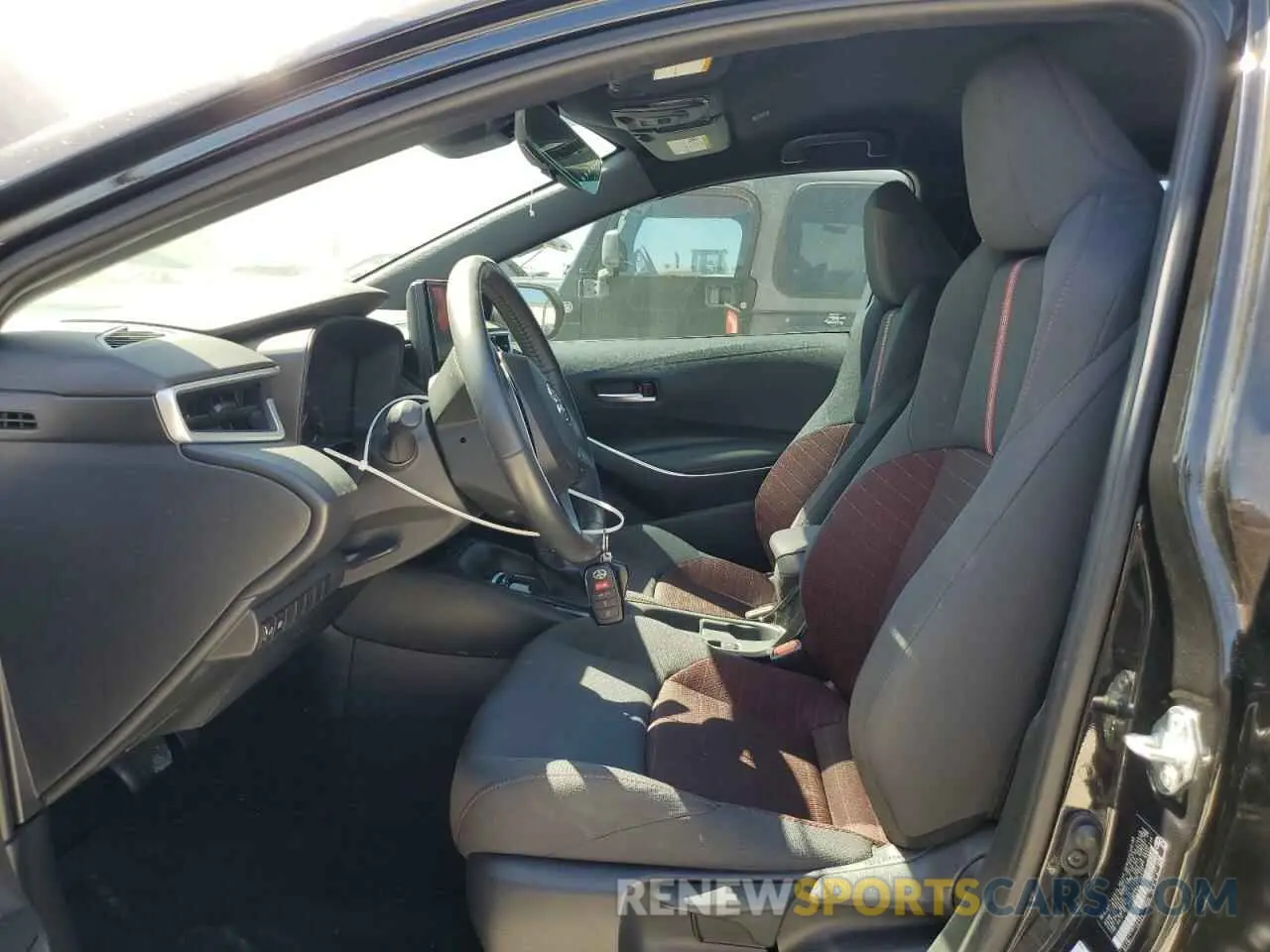 7 fotografías del automóvil dañado 5YFS4MCE0PP154512 TOYOTA COROLLA 2023