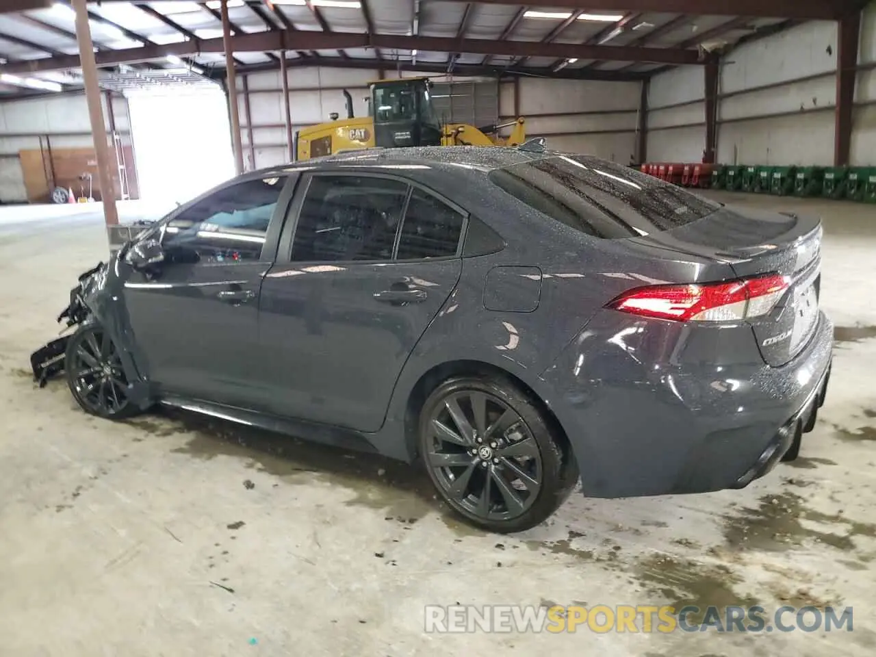 2 fotografías del automóvil dañado 5YFS4MCE1PP140344 TOYOTA COROLLA 2023