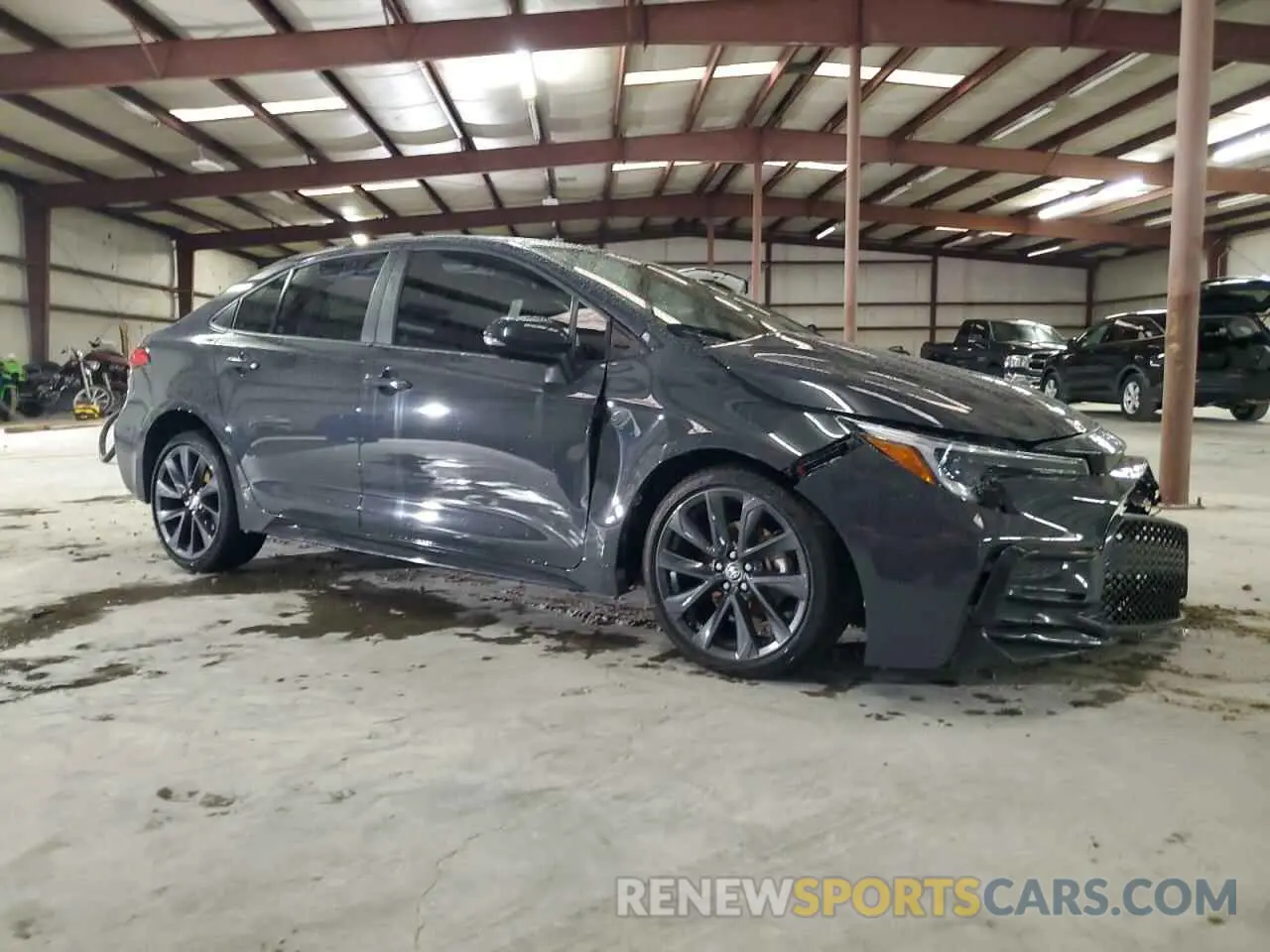 4 fotografías del automóvil dañado 5YFS4MCE1PP140344 TOYOTA COROLLA 2023