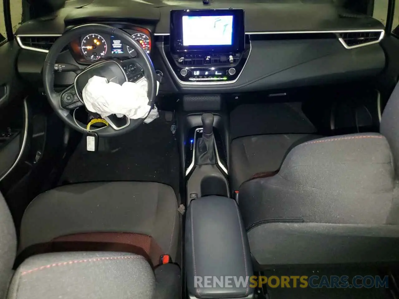 8 fotografías del automóvil dañado 5YFS4MCE1PP140344 TOYOTA COROLLA 2023