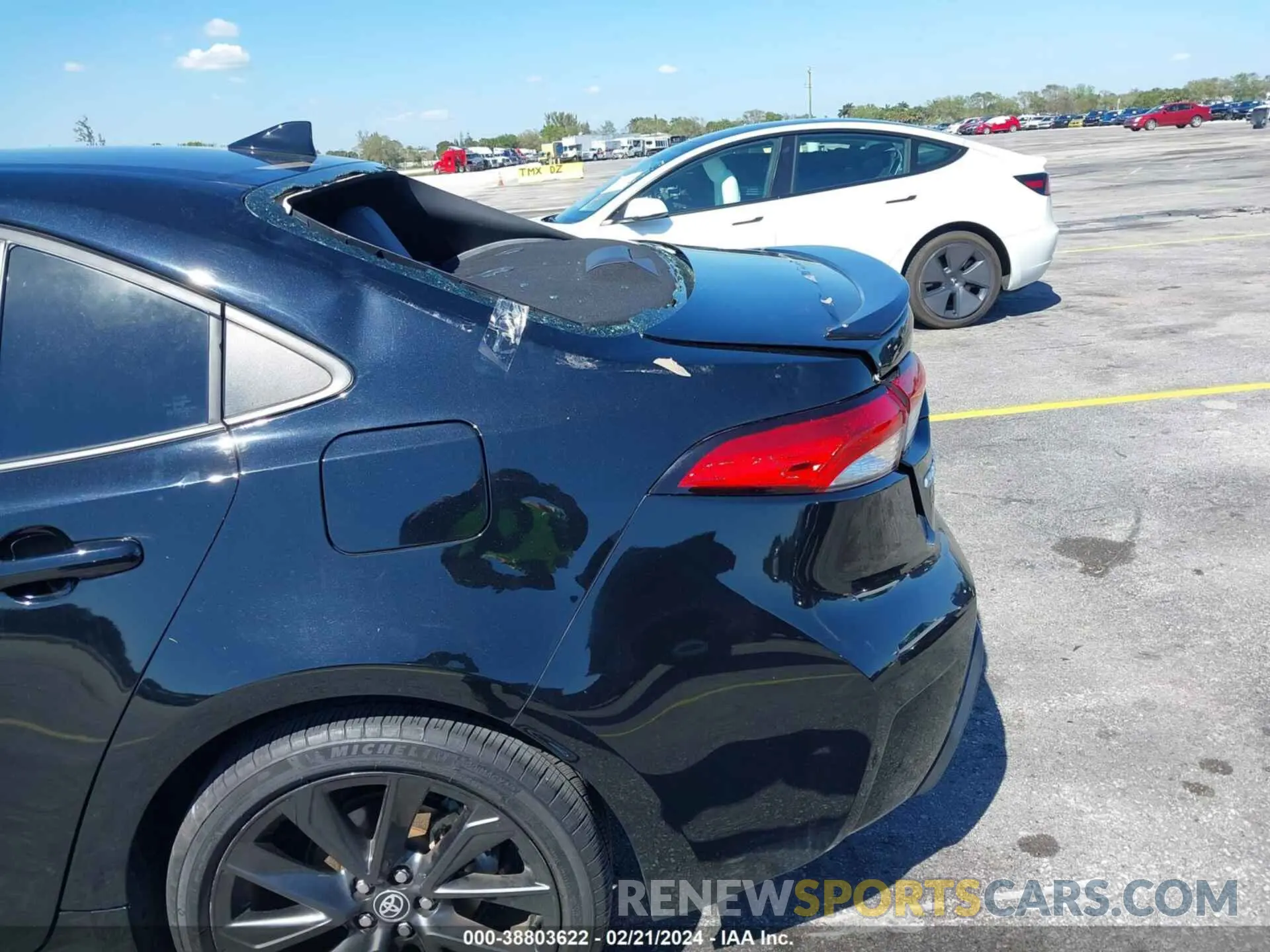 17 fotografías del automóvil dañado 5YFS4MCE1PP141106 TOYOTA COROLLA 2023