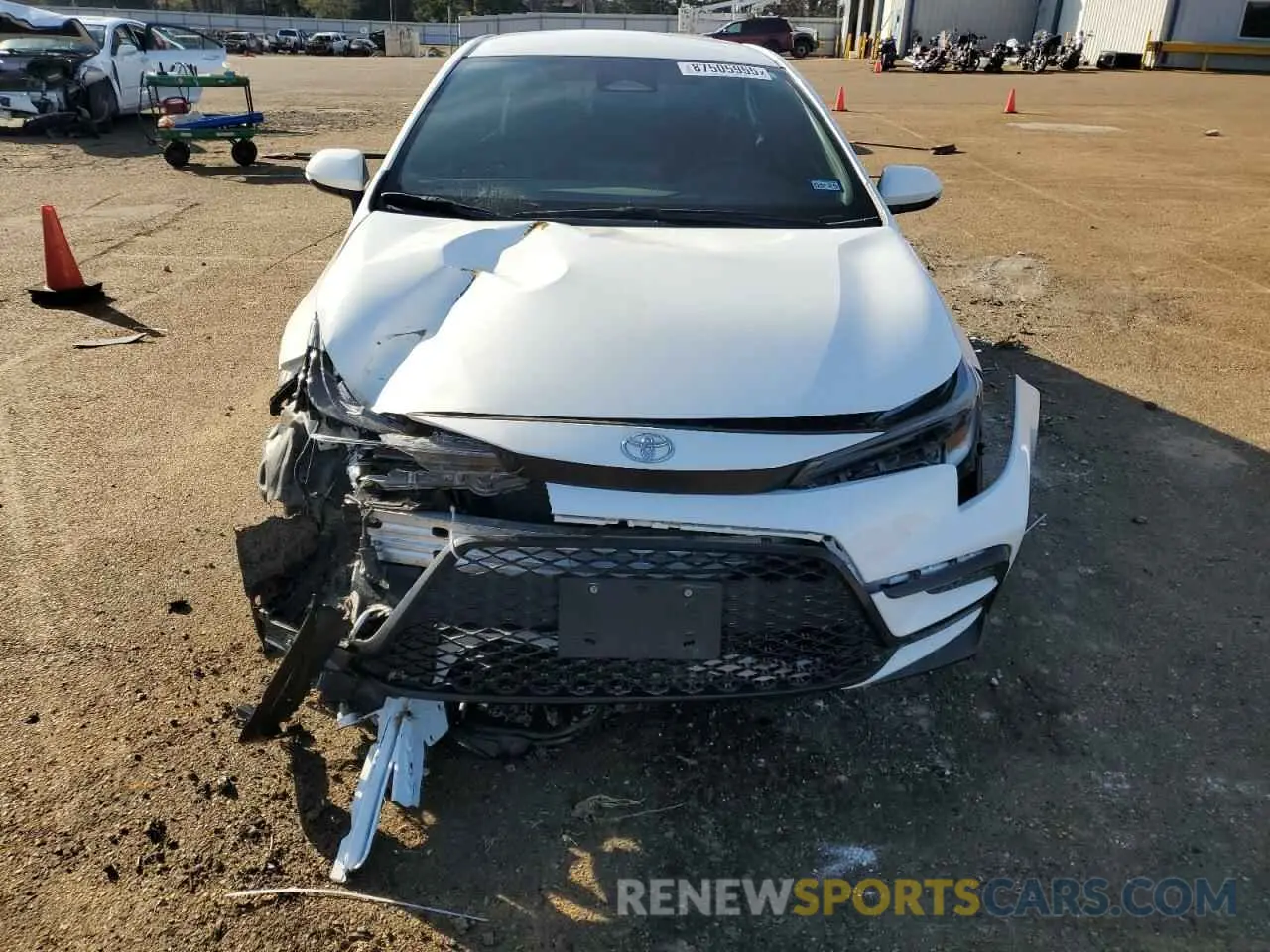 5 fotografías del automóvil dañado 5YFS4MCE1PP153062 TOYOTA COROLLA 2023