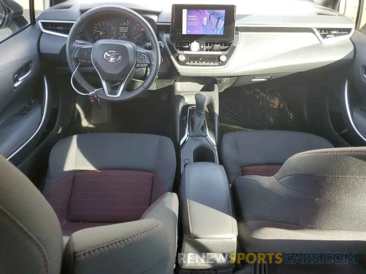 8 fotografías del automóvil dañado 5YFS4MCE1PP153062 TOYOTA COROLLA 2023
