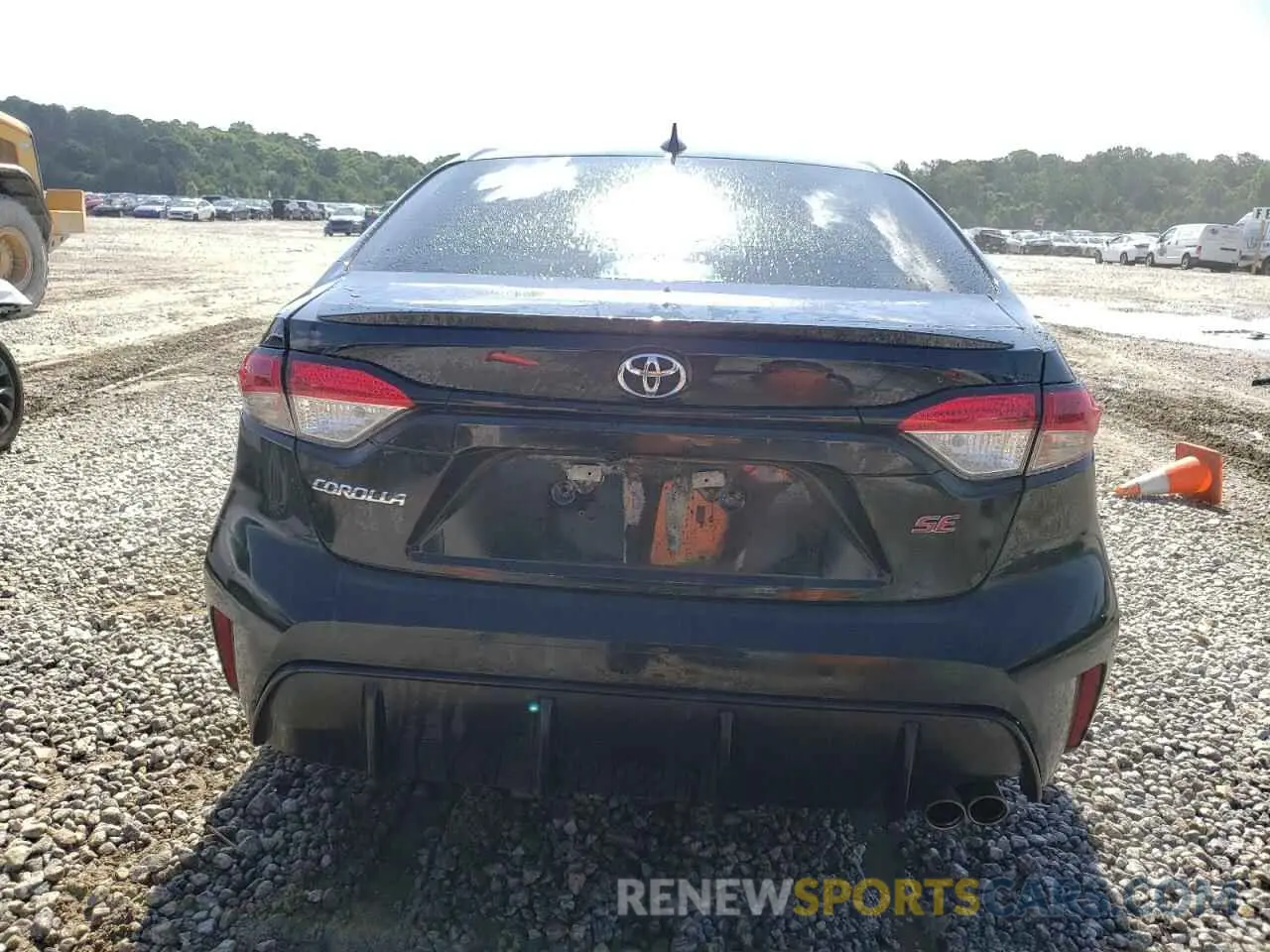 6 fotografías del automóvil dañado 5YFS4MCE1PP155653 TOYOTA COROLLA 2023