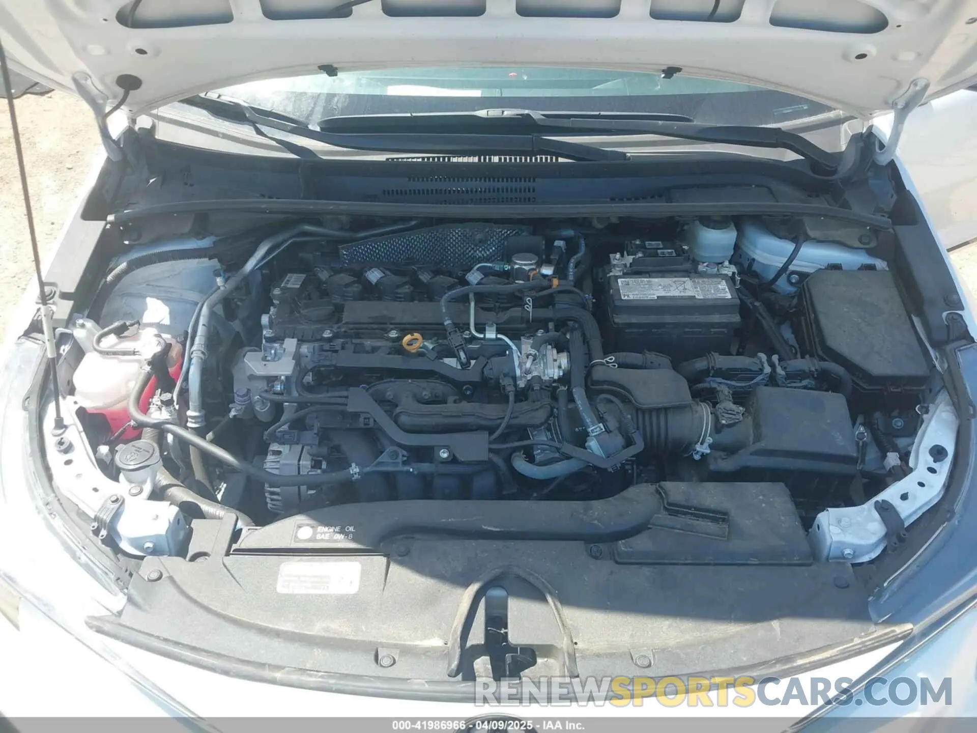 10 fotografías del automóvil dañado 5YFS4MCE1PP162666 TOYOTA COROLLA 2023