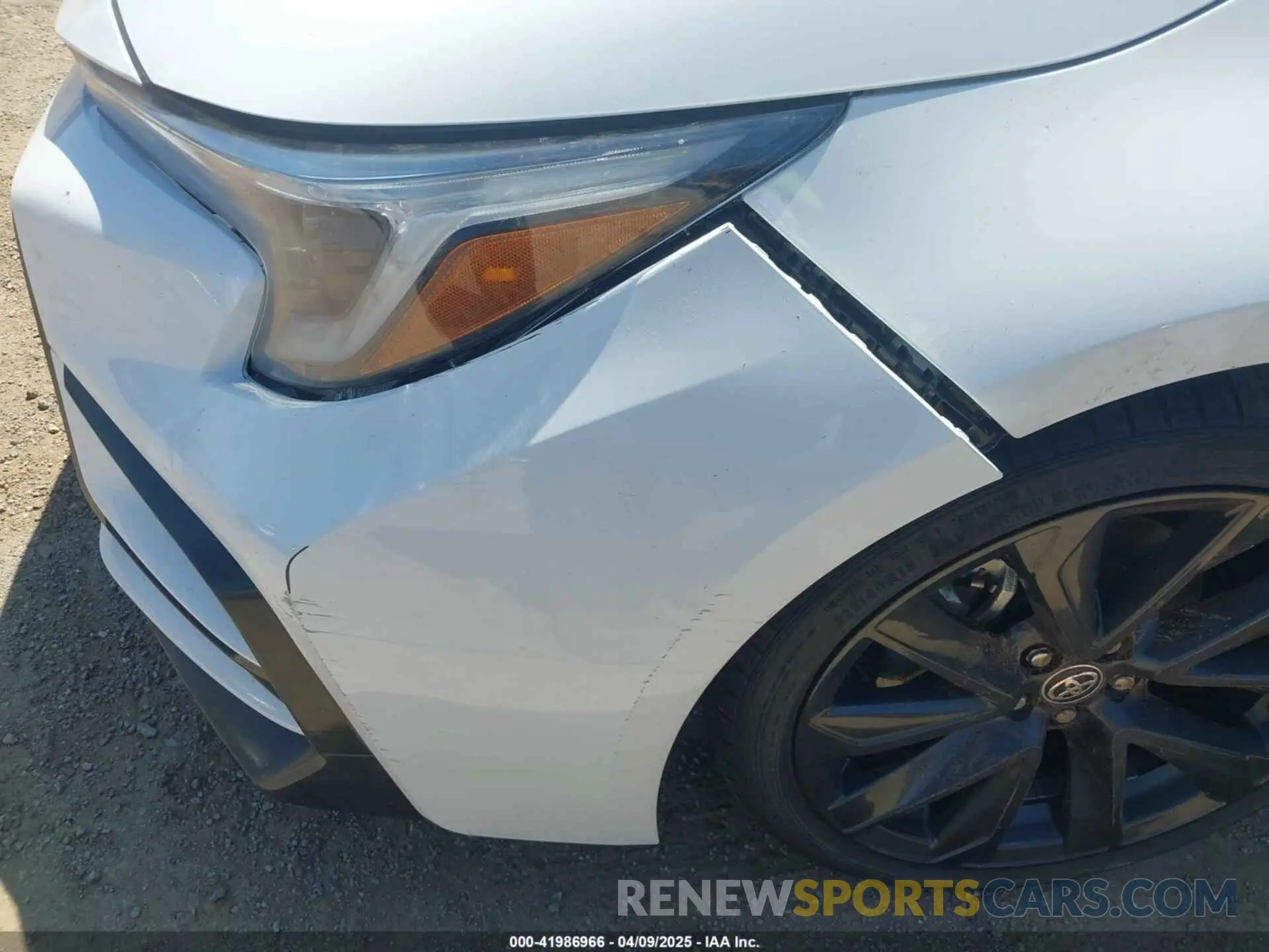 6 fotografías del automóvil dañado 5YFS4MCE1PP162666 TOYOTA COROLLA 2023