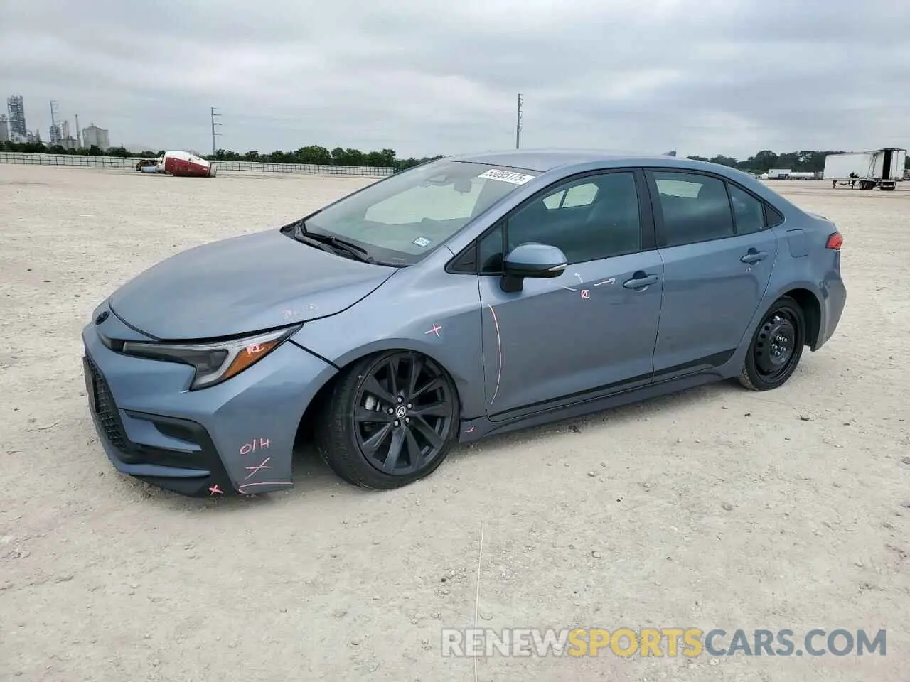1 fotografías del automóvil dañado 5YFS4MCE2PP160926 TOYOTA COROLLA 2023